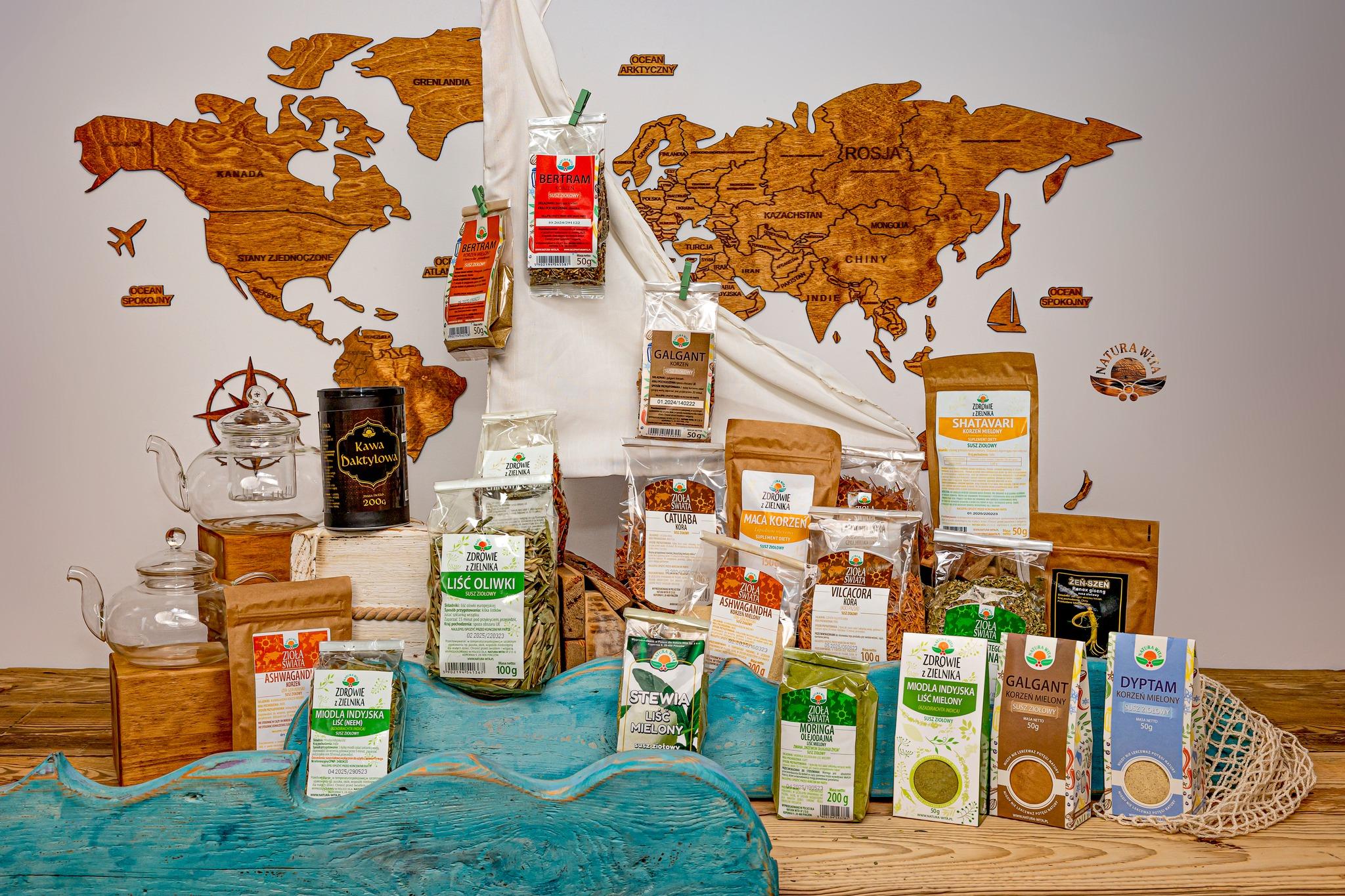 Naturalne produkty ziołowe