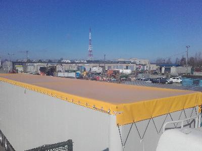 Plandeka na naczepę węglarkę  plandeki na wywrotki na wymiar