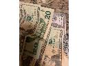 fake 20 dollar bill, New York, New York city, USA