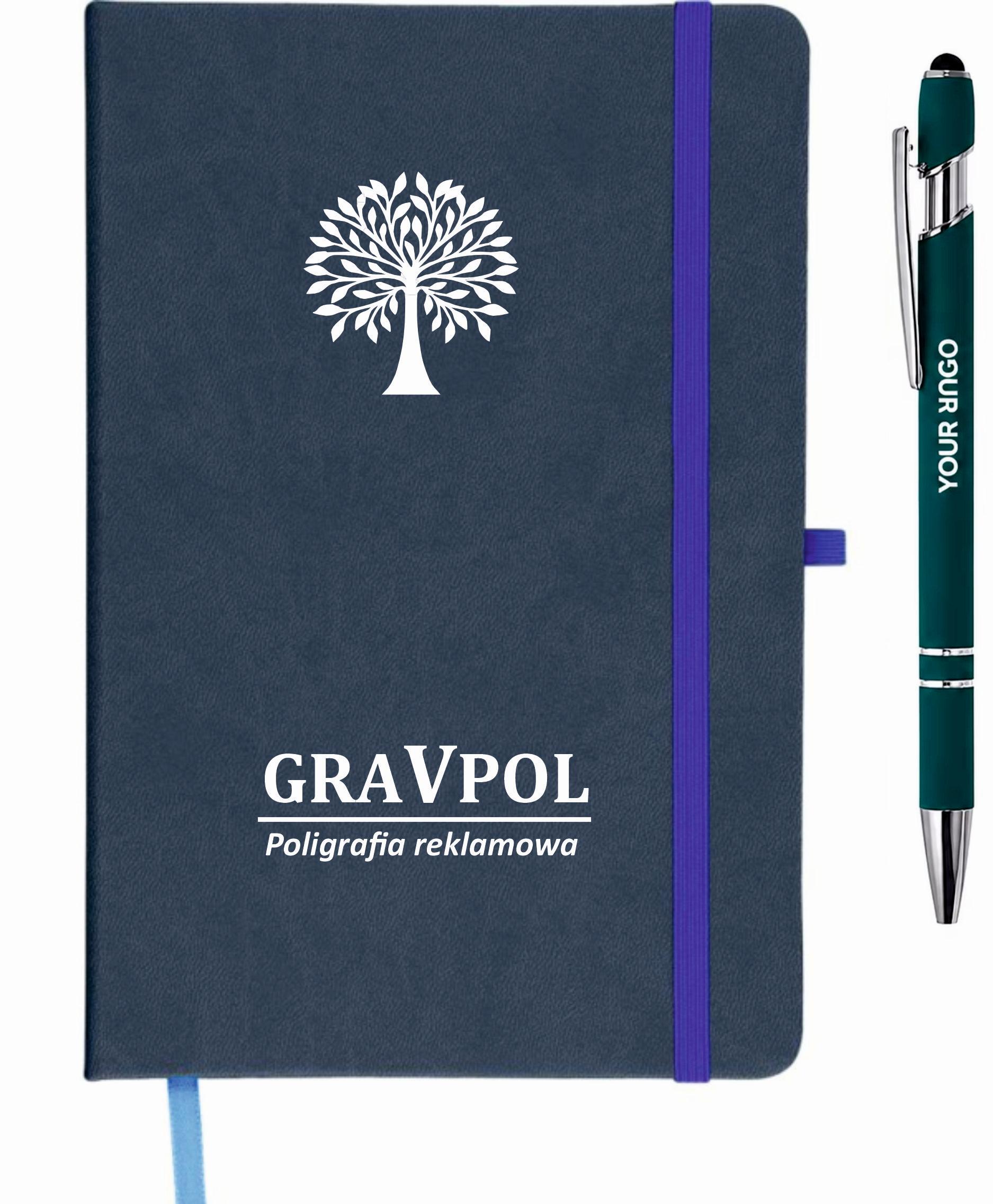 Notes A5 z długopisem 10 sztuk